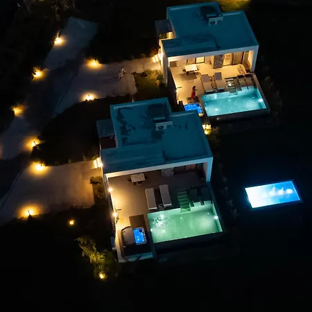 别墅 Aphrodite Luxury & Suites-private Heated Pool & Jacuzzi 科斯镇