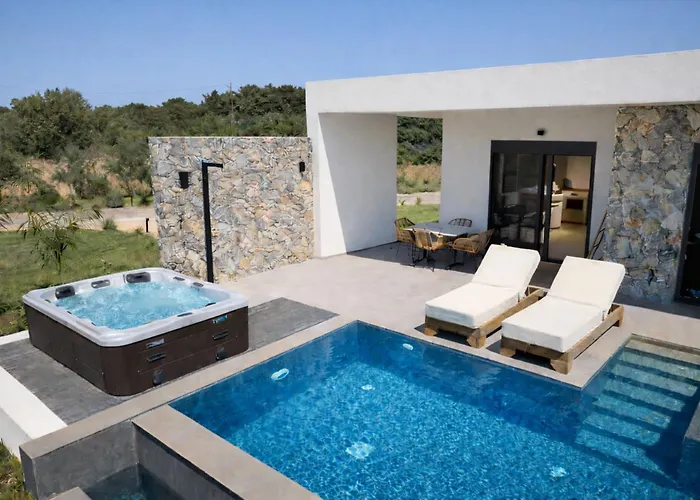 Aphrodite Luxury Suites, Private Heated Pool & Jacuzzi -romantic Escape For Couples Villa Kos-stad
